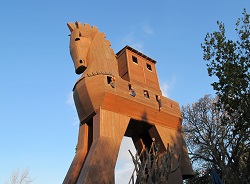 Cavalo de Troia, Çanakkale, Turquia - Já lá estive