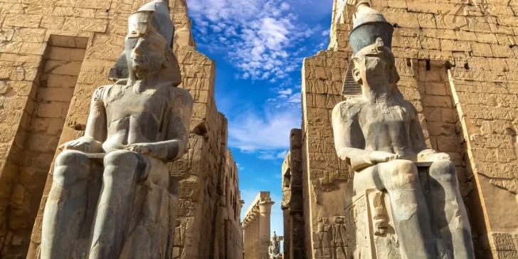 Luxor Temple in Luxor, Egypt - Egito - Cairo e Luxor Mágicos