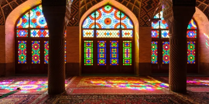 Mosque Shiraz, Iran - Viagem ao antigo Irã