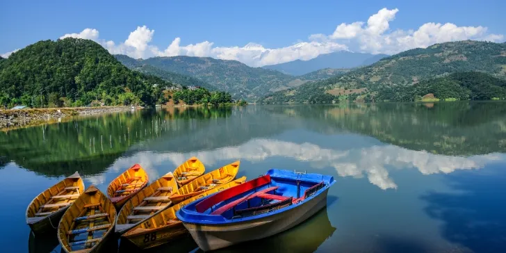 Lake in Pokhara - Nepal