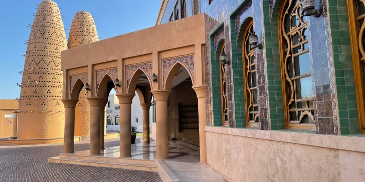 vila cultural de Katara em Doha - Qatar