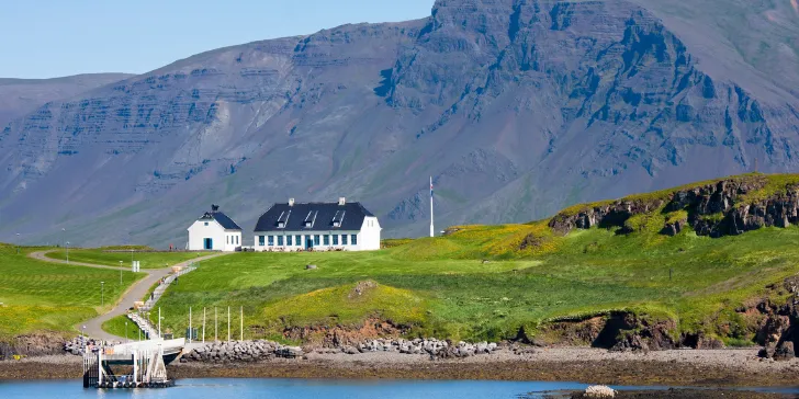 Porto de Reykjavík na Islândia