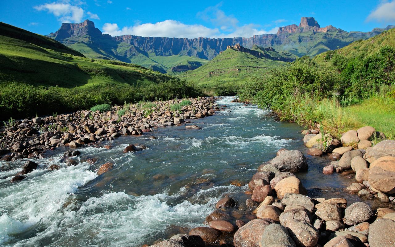 Drakensberg montains- Rota Panorâmica -África do sul