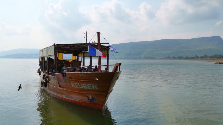 Cafarnaum ou Cidade de Jeus, banhada pelo Mar da Galiléia