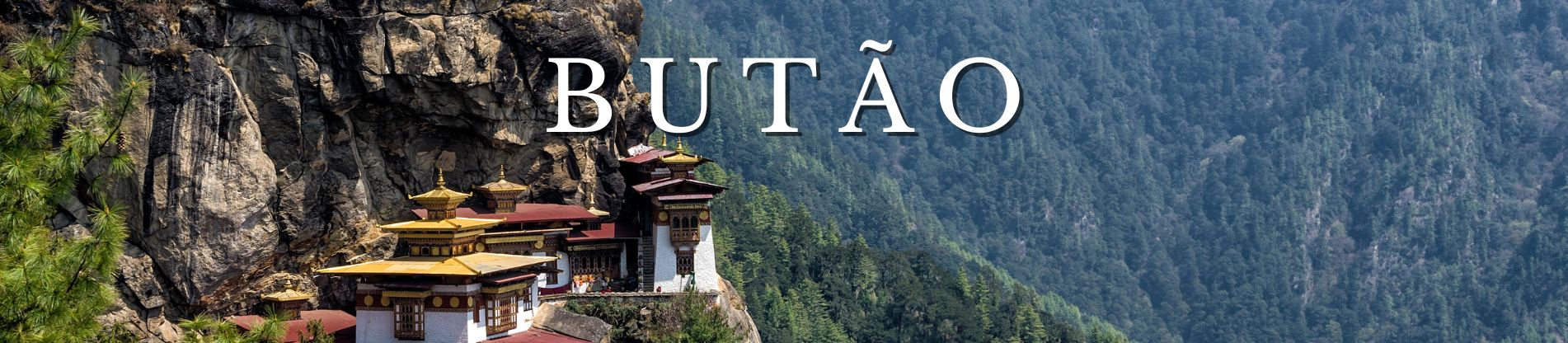 Banner Pacotes para Butão