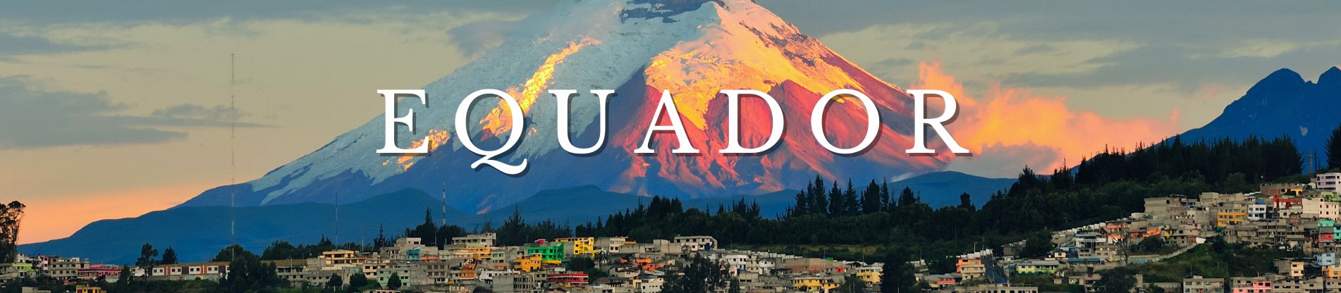Banner Pacotes para Equador