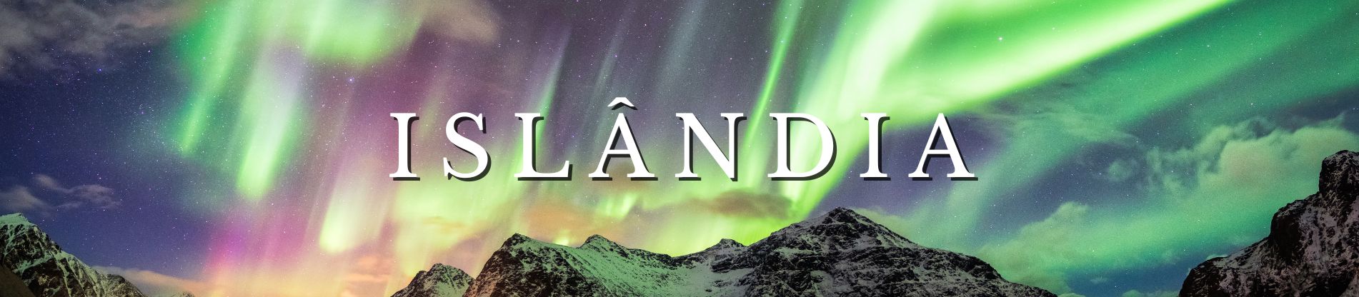 Banner Pacotes para Islândia