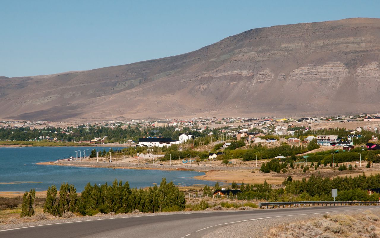 Cidade de El Calafate na Patagônia Argentina