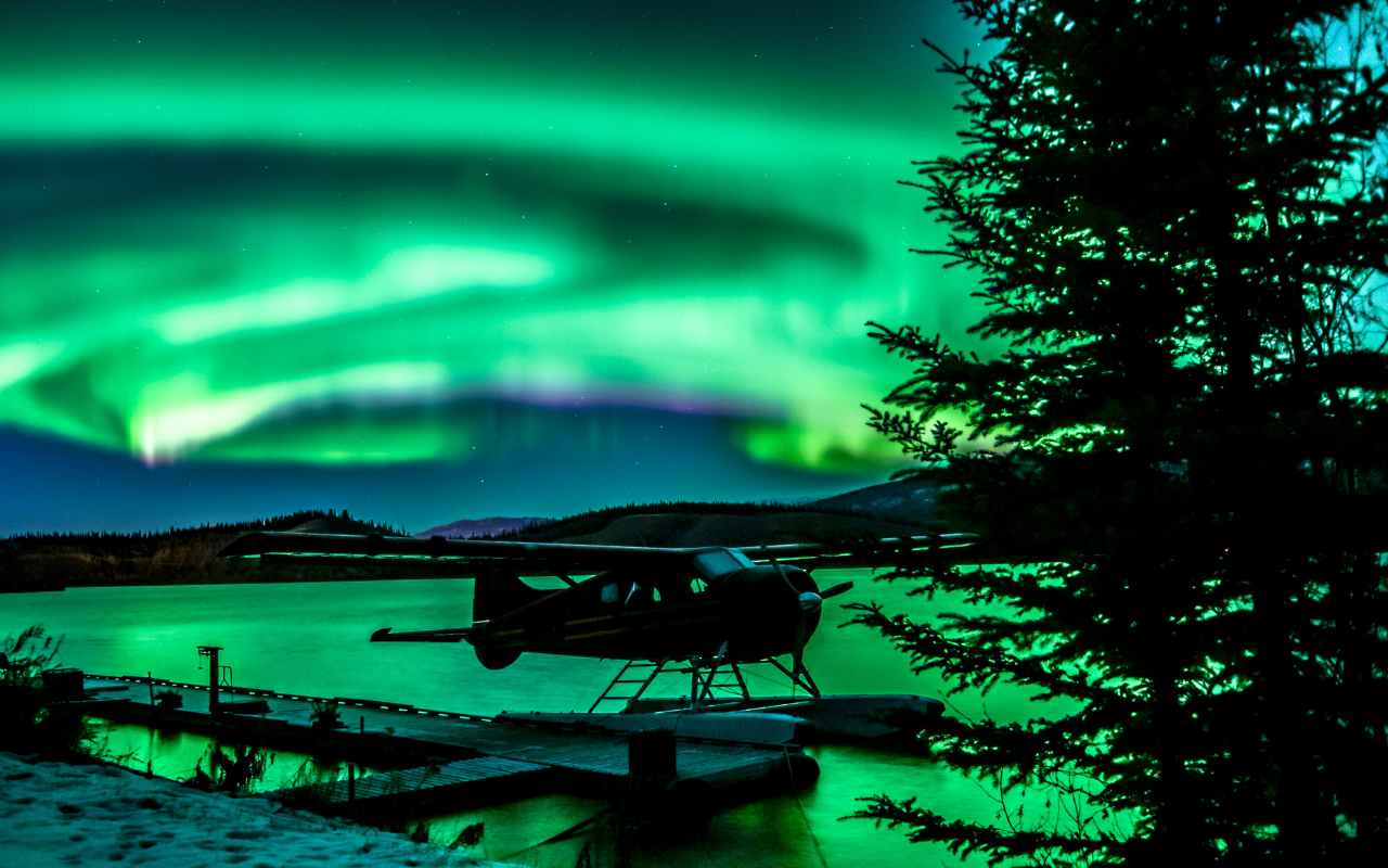 yukon canada aurora - Canadá