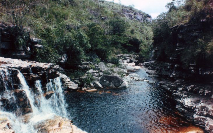 Waterfull in Chapada Diamantina, Bahia, Brazil - Chapada Diamantina