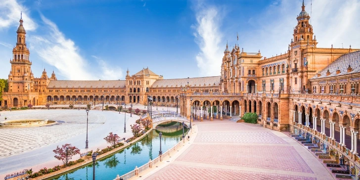 Seville´s Plaza De Espana - Espanha - Clima na Espanha