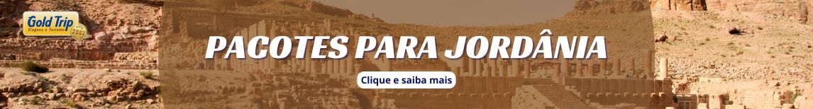 Pacotes para Jordânia com a Gold Trip