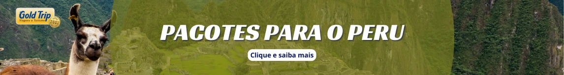 Banner Pacotes para o Peru da Gold Trip