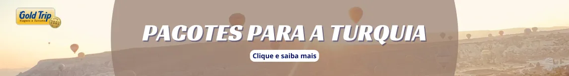 Banner Pacote para Turquia da Gold Trip