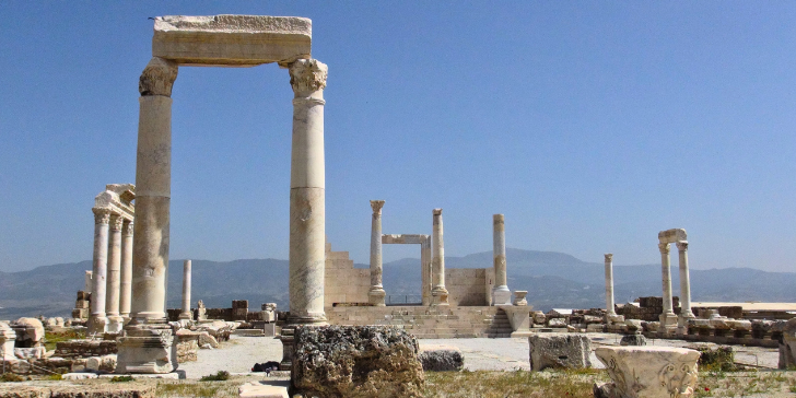 Ruínas de Hierápolis em Pamukkale