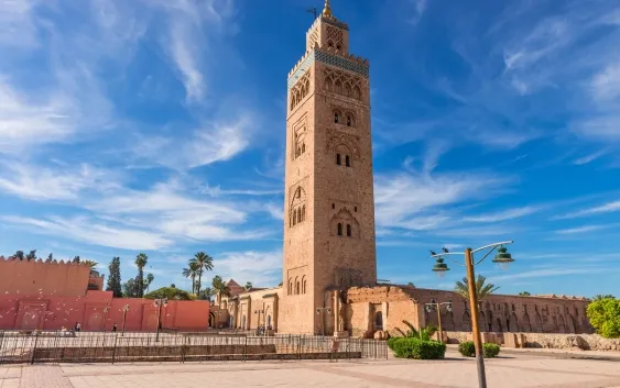 kotoubia mosque - Marrakech - Caminhe Comigo