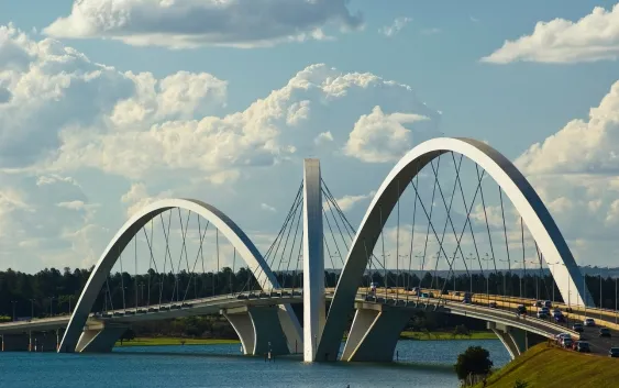 JK Bridge at Brasilia - Brasíli - Caminhe Comigo