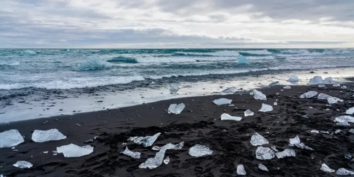 Diamond Beach na Islândia