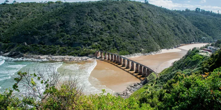 Knysna Beach na Rota Jardim - África do Sul