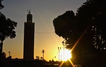 Mesquita Koutoubia em Marrakesh